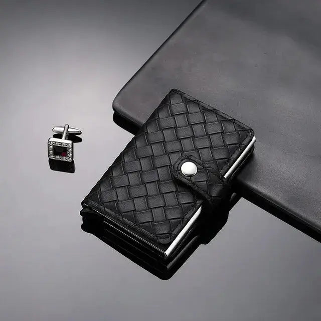 Leather Rfid Cardholder GLR SHOPPING