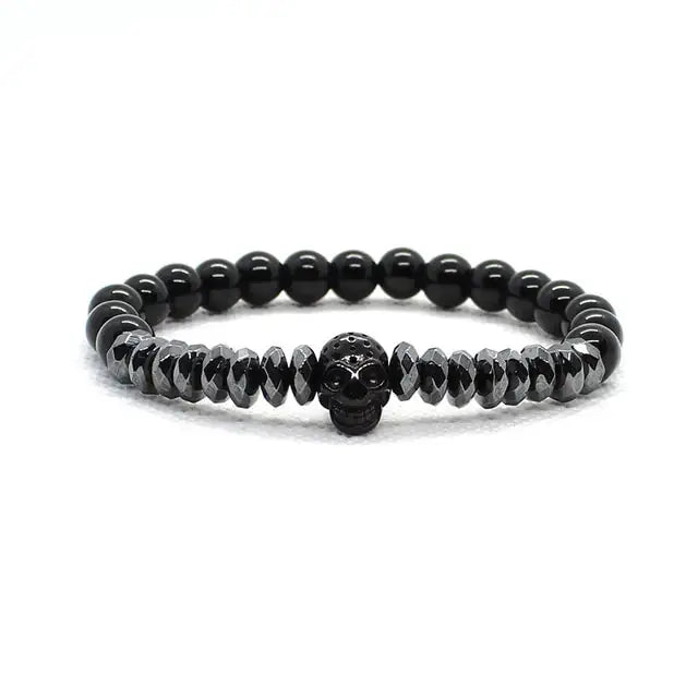 Matte Oxyn Stone Beads Bracelet GLR SHOPPING