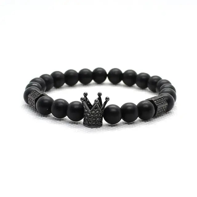 Matte Oxyn Stone Beads Bracelet GLR SHOPPING
