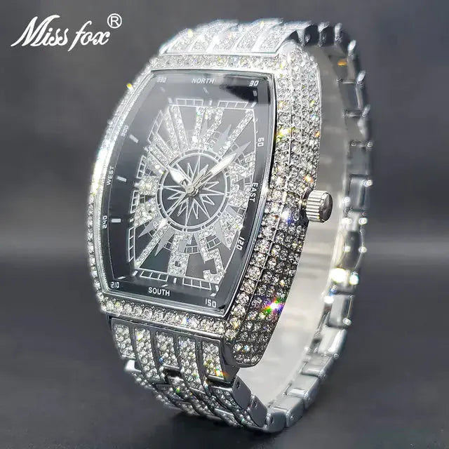 Iced Out Watch For Men - GLR SHOPPING