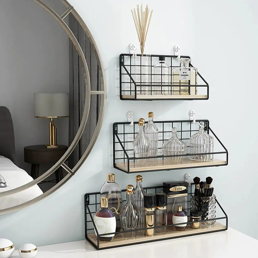 Nordic Wooden Wall Hanging Shelves GLR SHOPPING
