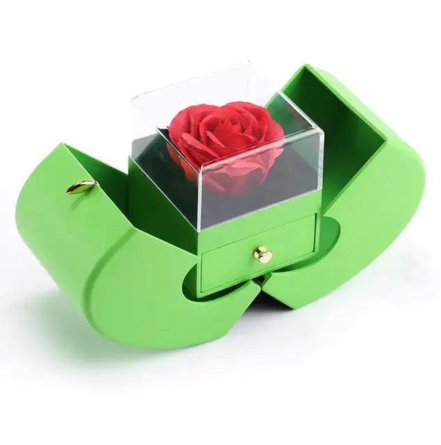 Eternal Flower Apple Jewelry Box GLR SHOPPING