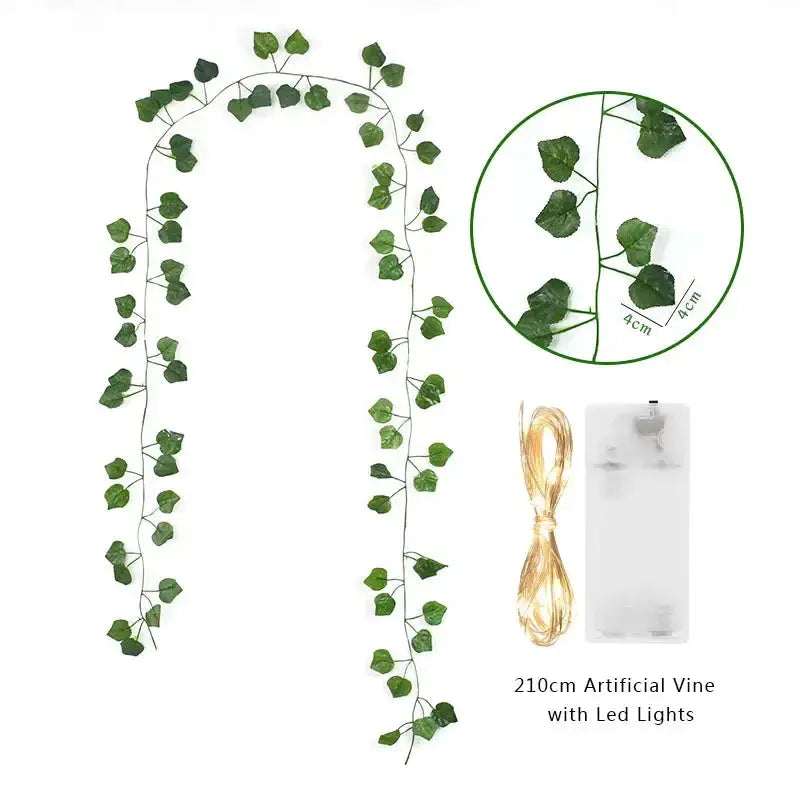 Green Leaf String Lights GLR SHOPPING