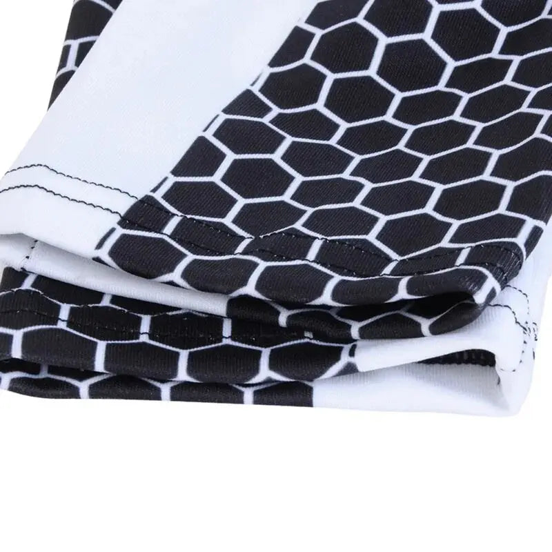 Women Honeycomb Printed Yoga Pants GLR SHOPPING