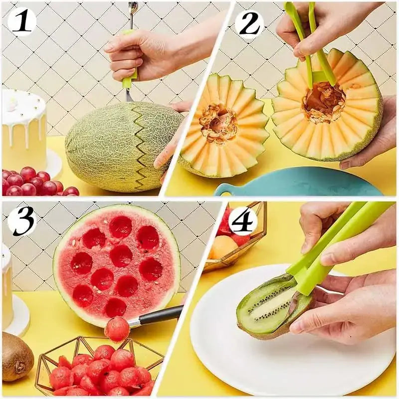 4 in 1 Fruit Carving Knife Cutter GLR SHOPPING