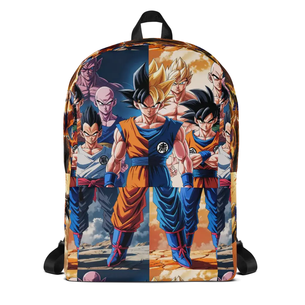 Dragon Ball Z Adventure Backpack GLR SHOPPING