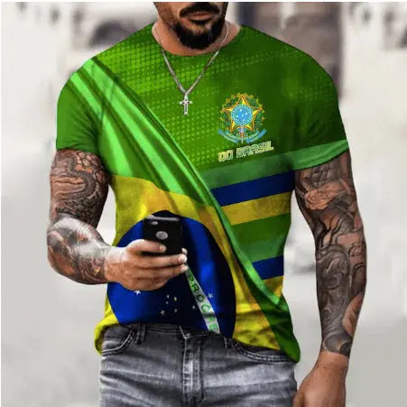 Summer Brazil Men's Shirt GLR SHOPPING