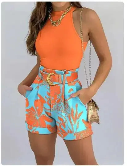 Summer Floral Two-Piece Set GLR SHOPPING