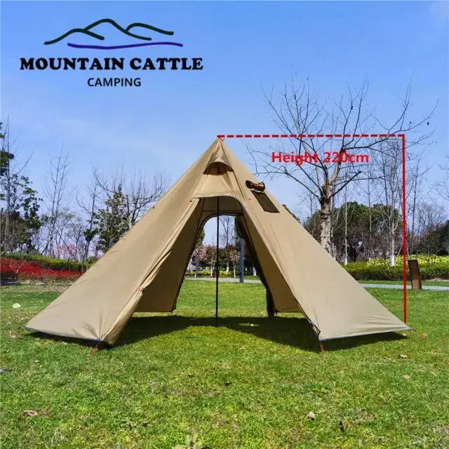 Ultralight Camping Pyramid Tent GLR SHOPPING