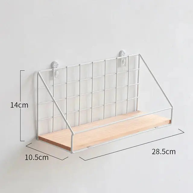 Nordic Wooden Wall Hanging Shelves GLR SHOPPING