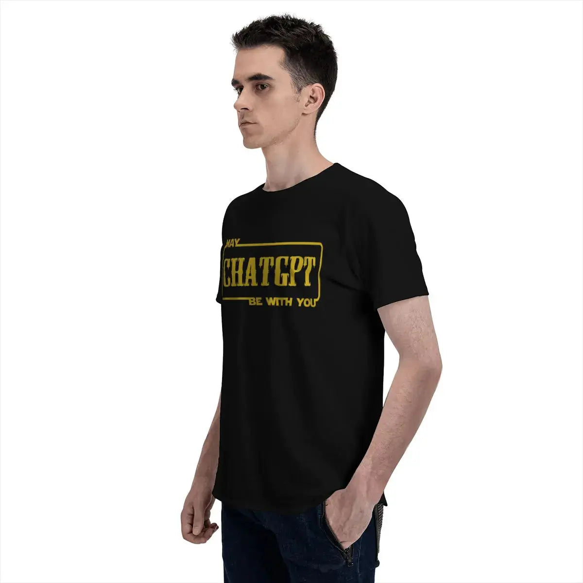 ChatGPT Programmer AI Code Funny T-Shirt Men GLR SHOPPING