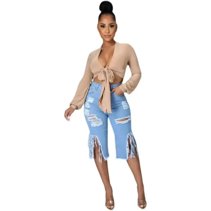 Denim Medium Ladies Pants GLR SHOPPING