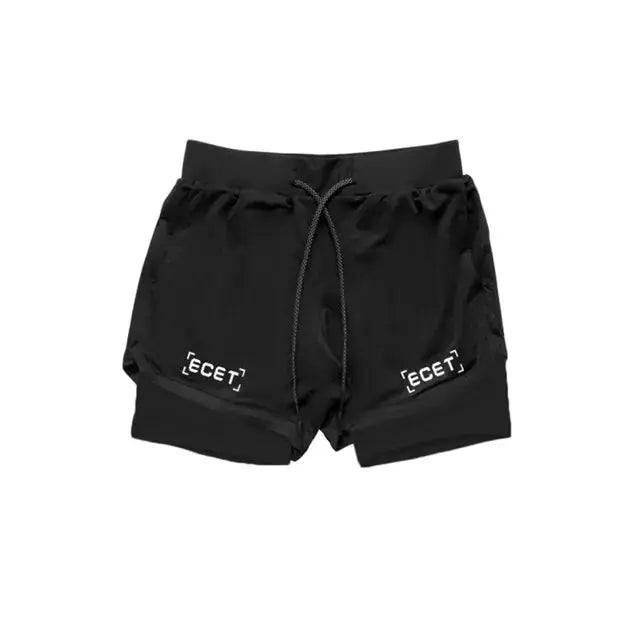 2 in 1 Double Layer Shorts GLR SHOPPING