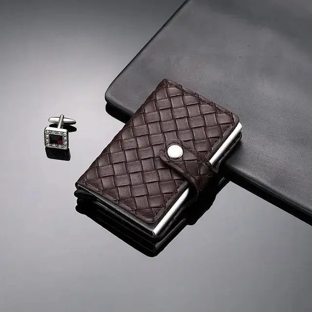 Leather Rfid Cardholder GLR SHOPPING