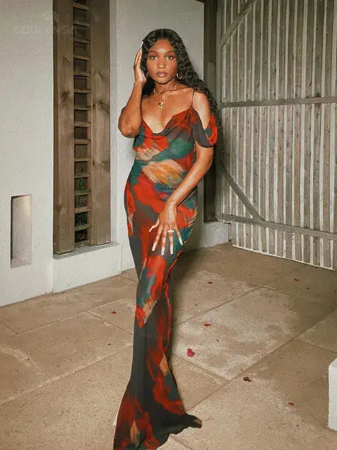 Boho Print Dress GLR SHOPPING