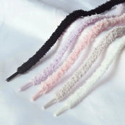 Hairy Soft Shoelaces for Shoes GLR SHOPPING