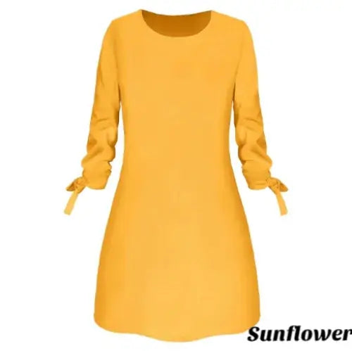 2019 New Release Elegant Summer Solid Color Dress GLR SHOPPING