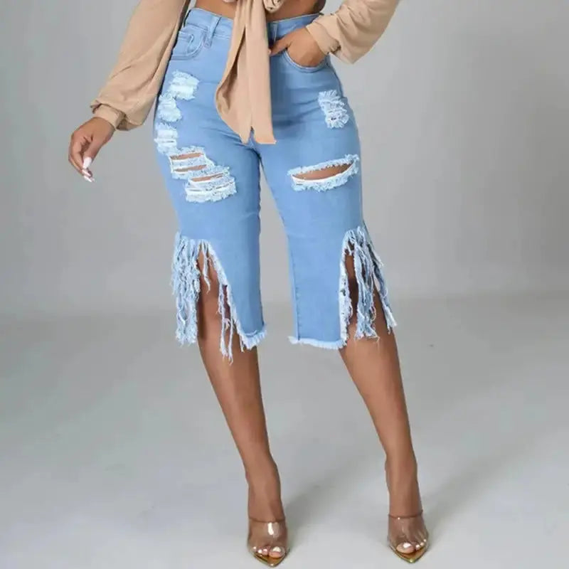 Denim Medium Ladies Pants GLR SHOPPING