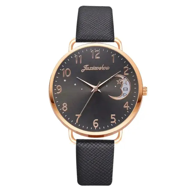 Moon Numbers Bracelet Watches Set GLR SHOPPING