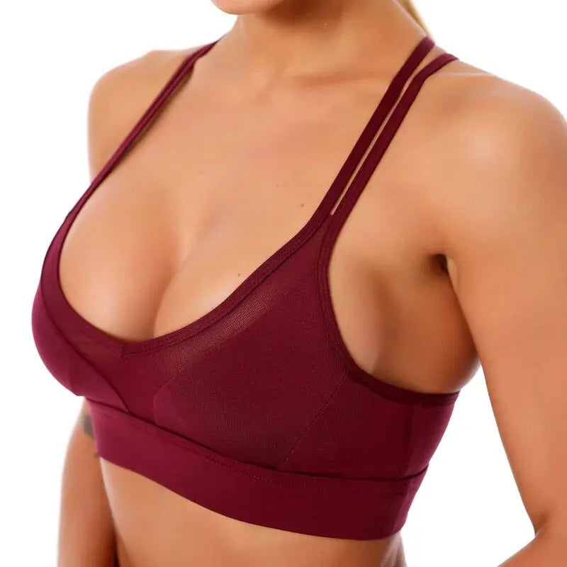 Sports Breathable Fitness Shockproof Bra GLR SHOPPING