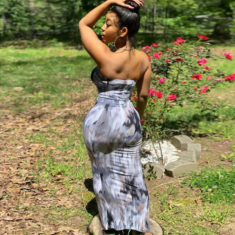 Strapless Summer Dress GLR SHOPPING