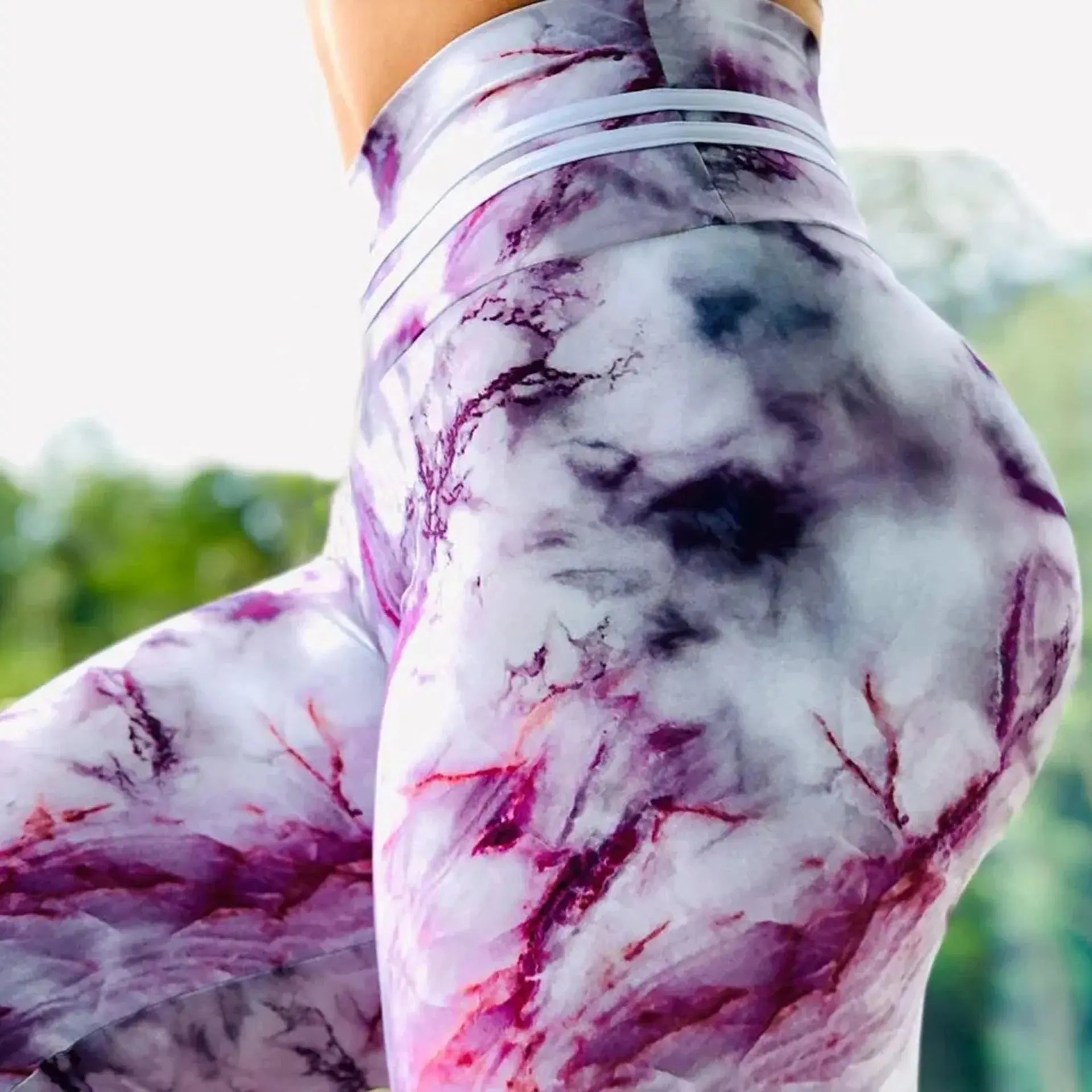 S-3XL New arrival Women Leggings Workout Sport Legging Digital Print Stretch Fitness Running Pants High Waist Push Up Leggins GLR SHOPPING