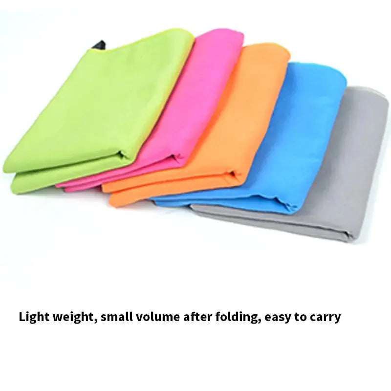 Sport Microfiber Towel: Quick-Drying Absorbent GLR SHOPPING