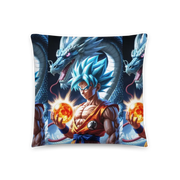 Dragon Ball Super Throw Pillow – Goku and Shenron Energy Sphere Design GLR SHOPPING