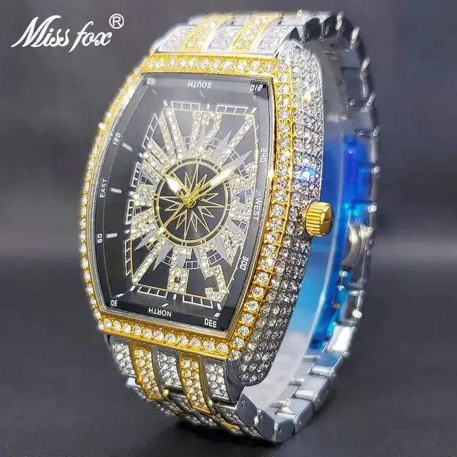 Iced Out Watch For Men - GLR SHOPPING
