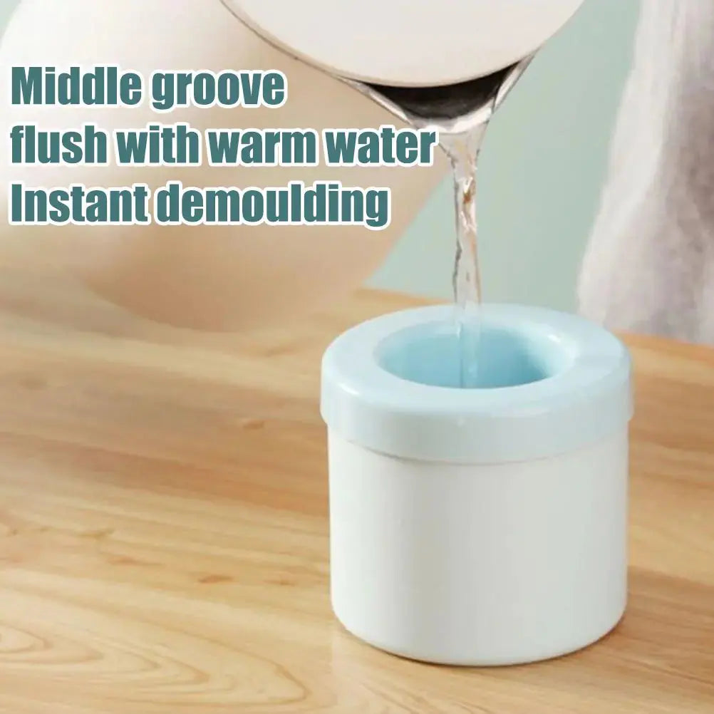 Silicone Cylinder Portable Ice Maker Bucket GLR SHOPPING