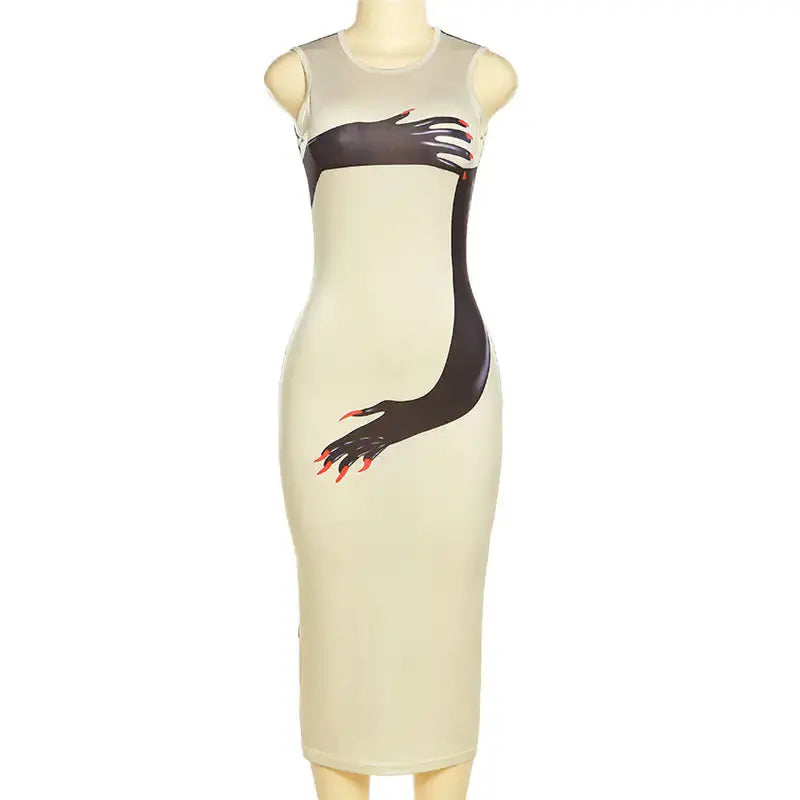 Sleeveless Midi Dress GLR SHOPPING
