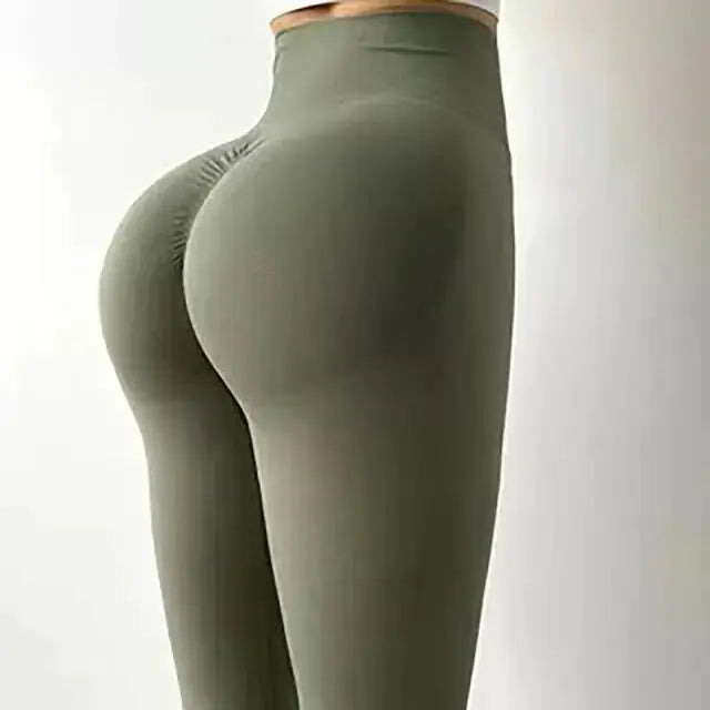 Women's Seamless High Waist Push Up Leggings GLR SHOPPING