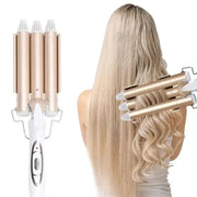 Electric Triple Barrel Curling Iron GLR SHOPPING