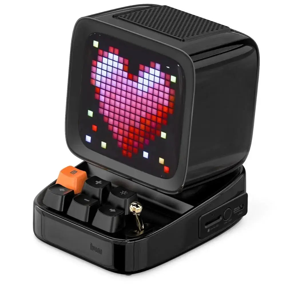 Retro Pixel Art Bluetooth Speaker and Alarm Clock GLR SHOPPING
