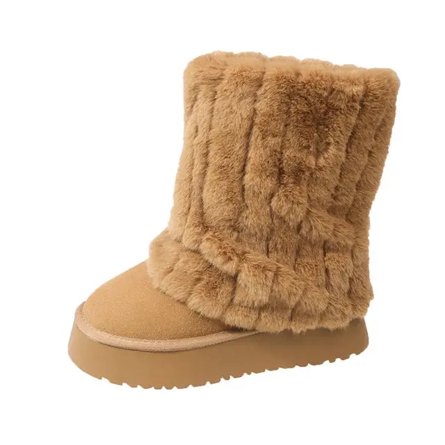 Thick Soled Snow Boots GLR SHOPPING