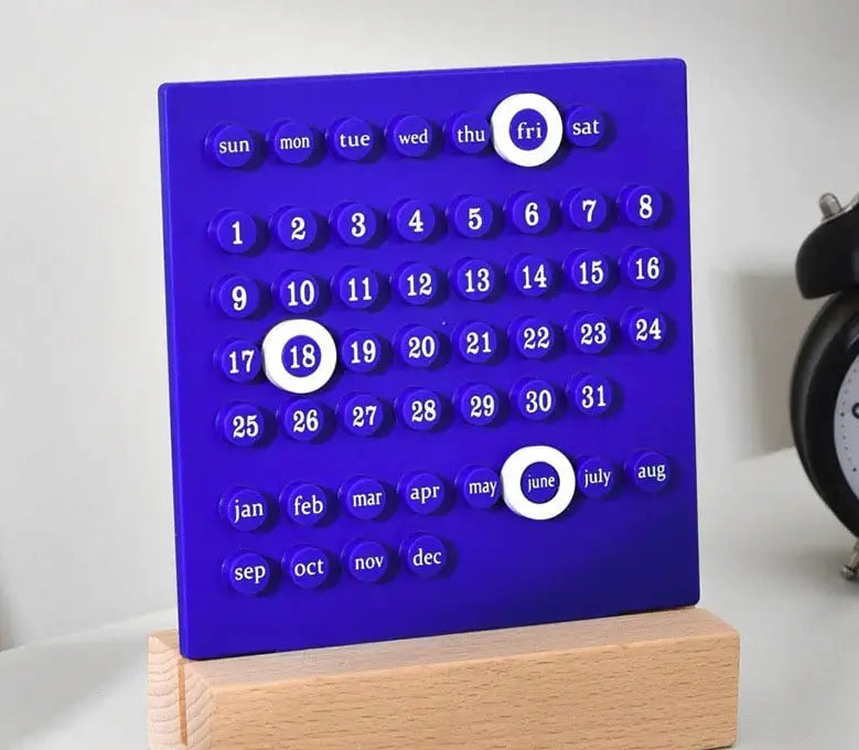 Perpetual Time Table Calendar GLR SHOPPING