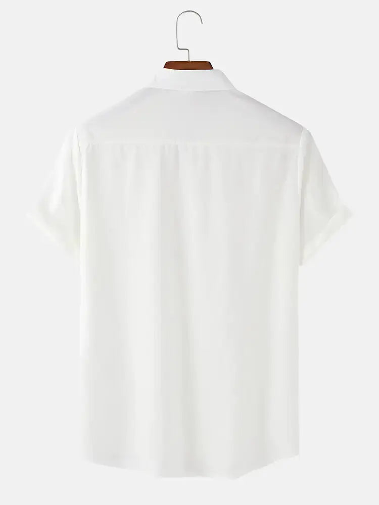 Men's Graffiti Smile Print Shirts GLR SHOPPING