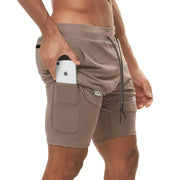 2 in 1 Double Layer Shorts GLR SHOPPING