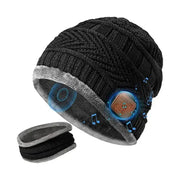 Beanie With Headphone Speaker Mic GLR SHOPPING