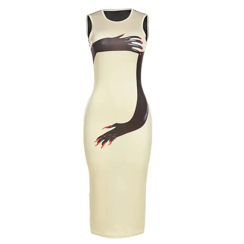 Sleeveless Midi Dress GLR SHOPPING