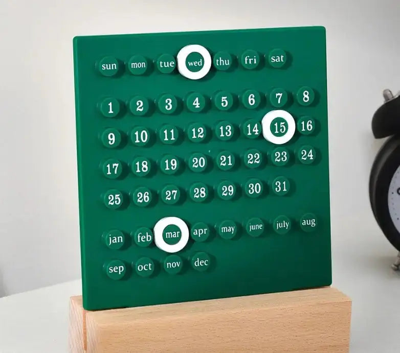 Perpetual Time Table Calendar GLR SHOPPING