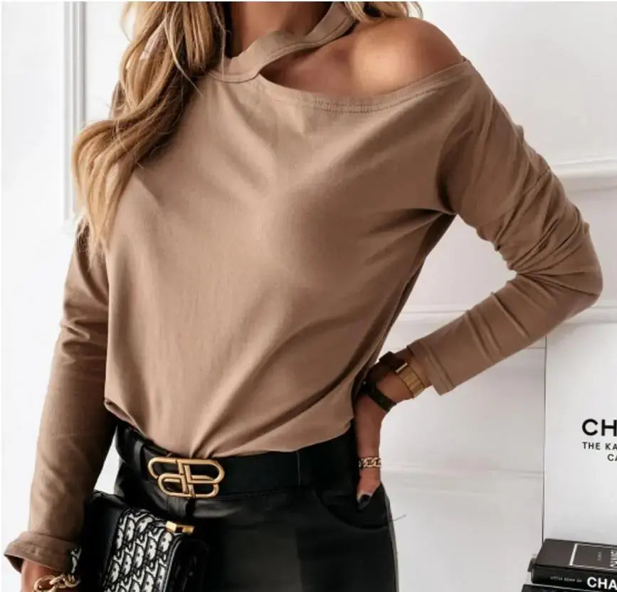 Elegant O-Neck Pullover GLR SHOPPING