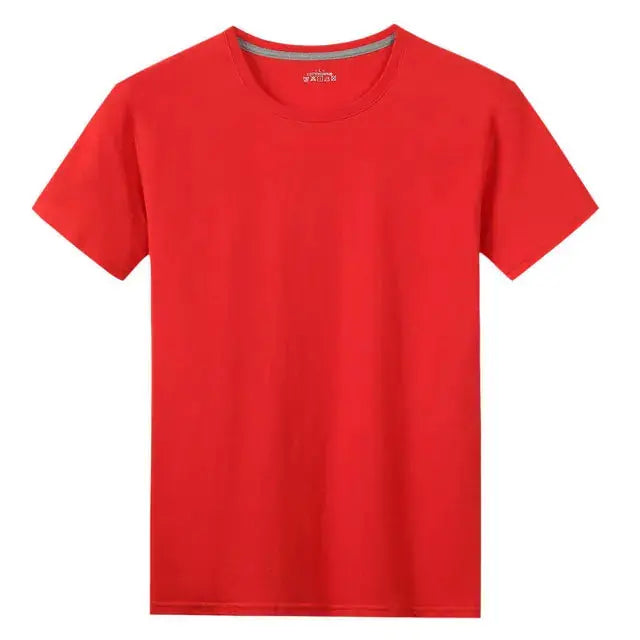 Plain Colored Short Sleeve Tees GLR SHOPPING