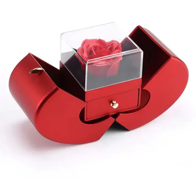 Eternal Flower Apple Jewelry Box GLR SHOPPING