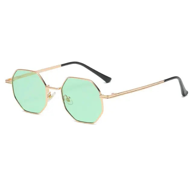 Vintage Luxury Square Sunglasses Polygon GLR SHOPPING