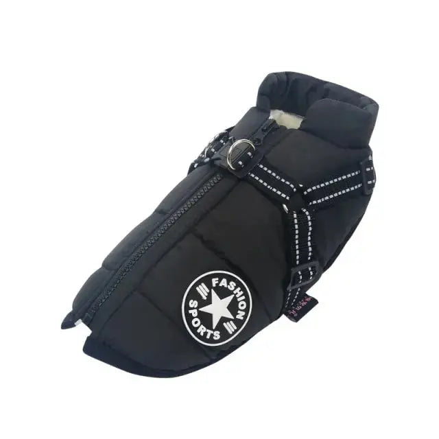 Pet Dog jacket With Harness GLR SHOPPING