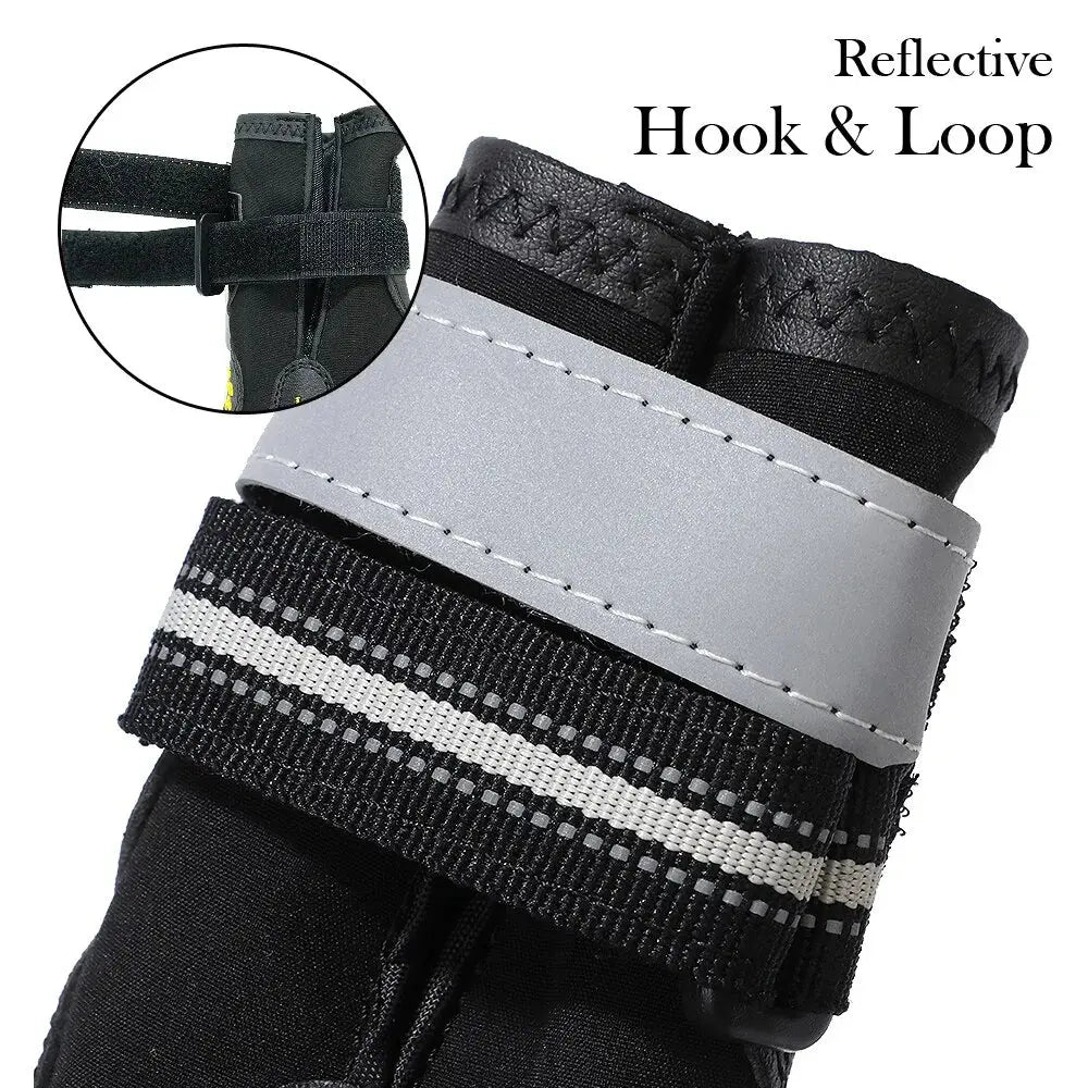 Waterproof Reflective Dog Boots GLR SHOPPING