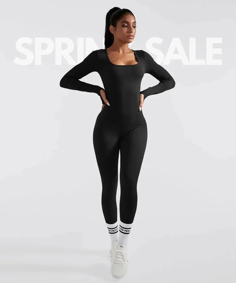 Long Sleeve Jumpsuit GLR SHOPPING