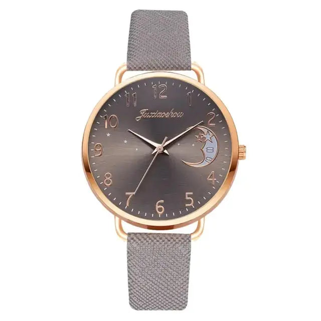 Moon Numbers Bracelet Watches Set GLR SHOPPING