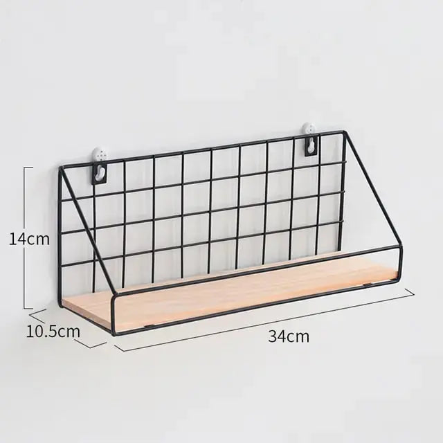 Nordic Wooden Wall Hanging Shelves GLR SHOPPING
